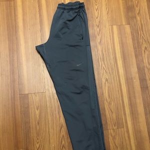 NIKE DRI FIT PANTS MENS MEDIUM GRAY